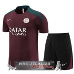 Formazione Set Completo Paris Saint Germain 2023-24 Borgogna Nero