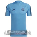 Argentina Formazione Maglia Calcio 2023 Blu