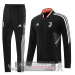 Juventus Insieme Completo Nero Grigio Rosa Giacca 2022-23