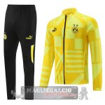 Borussia Dortmund Insieme Completo Giallo II Nero Giacca 2022-23