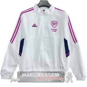 Giacca a vento Arsenal 2025 2026 Bianco Rosa