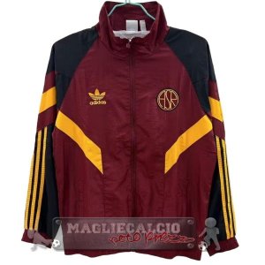 Giacca a vento AS Roma 2025-2026 Rosso I Nero