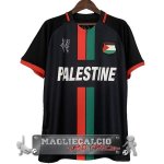Thailandia Speciale Maglia Calcio Palestina 2023 Nero