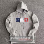 Francia Insieme Grigio Felpe Con Capucha 2022