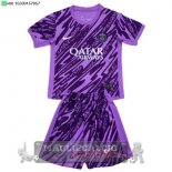 Portiere Set Completo Bambino Paris Saint Germain 2024 2025 Purpureo