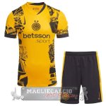 Terza Conjunto De Bambino Inter Milán 2024 2025 Giallo