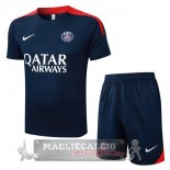 Set Completo Maglia Formazione Paris Saint Germain 2025 2026 Blu Navy Rosso