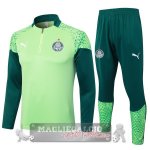 Set Completo Felpa Allenamento Formazione Palmeiras 2025 2026 I Verde