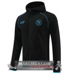 Giacca Felpa Cappuccio Napoli 2023-24 Nero