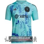 Thailandia Speciale Maglia Calcio Inter Miami 2023-24 Blu Verde