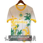 Tailandia Speciale Maglia Calcio Inter Milan 2024-25 Blanco Amarillo