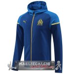 Giacca Felpa Cappuccio Marsella 2023-24 Blu Navy