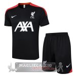 Formazione Set Completo Liverpool 2024 2025 Nero Bianco