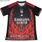Thailandia speciale Maglia Calcio Benfica 2024 2025 Nero Rosso
