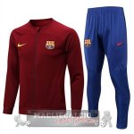 Barcellona Insieme Completo Rosso Blu Giacca 2022-23