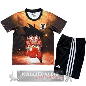 Speciale Set Completo Maglia Bambino Giappone 2026 Arancione Nero