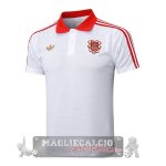 Bayern Monaco Bianco Rosso Maglia POLO 2025 2026