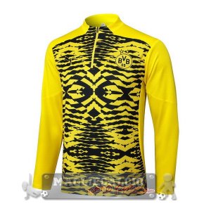 Felpa Allenamento Formazione Borussia Dortmund 2024 2025 Giallo Nero