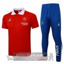 Paris Saint Germain Rosso Blu Maglia Set Completo POLO 2025 2026