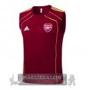 Arsenal Maglia Senza Maniche Formazione 2025 2026 Borgogna