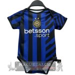 Home Tutine Bambino Inter Milán 2024 2025 Blu Nero