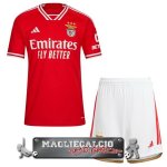 Home Maglia Calcio Set Completo Uomo Benfica 2023-24