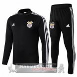 Benfica Insieme Completo Nero Giacca 2019-20