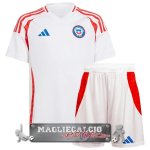 Cile Set Completo Bambino Maglia Calcio Away 2024