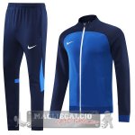 Nike Set Completo II Blu Giacca Lunga Zip 2022-23
