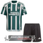 Manchester United Bambino Maglia Calcio Away 2023-24