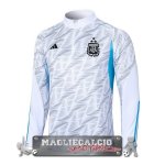Felpa Da Allenamento Argentina 2023 Bianco Blu Felpa Da Allenamento Argentina 2023 Bianco Blu