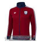 Lunga Zip Giacca Arsenal 2025 2026 Borgogna Blu