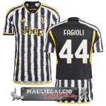 NO.44 Fagioli Tailandia Home Maglia Calcio Juventus 2023-24