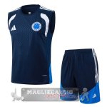 Formazione Senza Maniche Set Completo Cruzeiro 2026 2027 Blu Navy