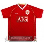 Home Maglia Calcio Manchester United Retro 2006-2007 Rosso