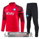 Napoli Insieme Completo Verde Blu Bambino Giacca 2023-24 Rosso