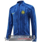 Inter Milan I Blu Giacca Lunga Zip 2023-24