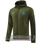 Chaqueta Con Capucha Napoli 2024 2025 Blu Marino