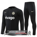 Chelsea Insieme Completo I Nero Bambino Felpa Da Allenamento 2022-23