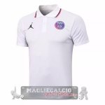 Paris Saint Germain Bianco Maglia POLO 2021-22