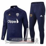 Leeds United Insieme Completo Blu Navy Giacca 2020-21