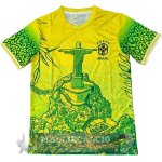 Thailandia Speciale Maglia Brasile 2026 Verde Giallo