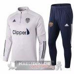 Leeds United Insieme Completo Grigio Nero Giacca 2020-21