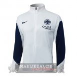 Lunga Zip Giacca Inter Milan 2025-2026 Grigio Blu