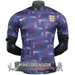 Pre partita Giocatori Maglia Calcio Inghilterra 2024 Purpureo