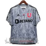 Portiere Giocatori Maglia Calcio Universital Cile 2022-23 Grigio