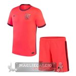 Inghilterra Set Completo Bambino Maglia Calcio Away Coppa del mondo 2022
