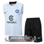 Formazione Senza Maniche Set Completo Inter Milan 2023-24 Azul II Negro