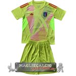 Maglia Calcio Set Completo Uomo Italia Portiere 2024 Amarillo