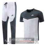 Formazione Set Completo Maglia Calcio Nike 2022-2023 Grigio Navy Bianco